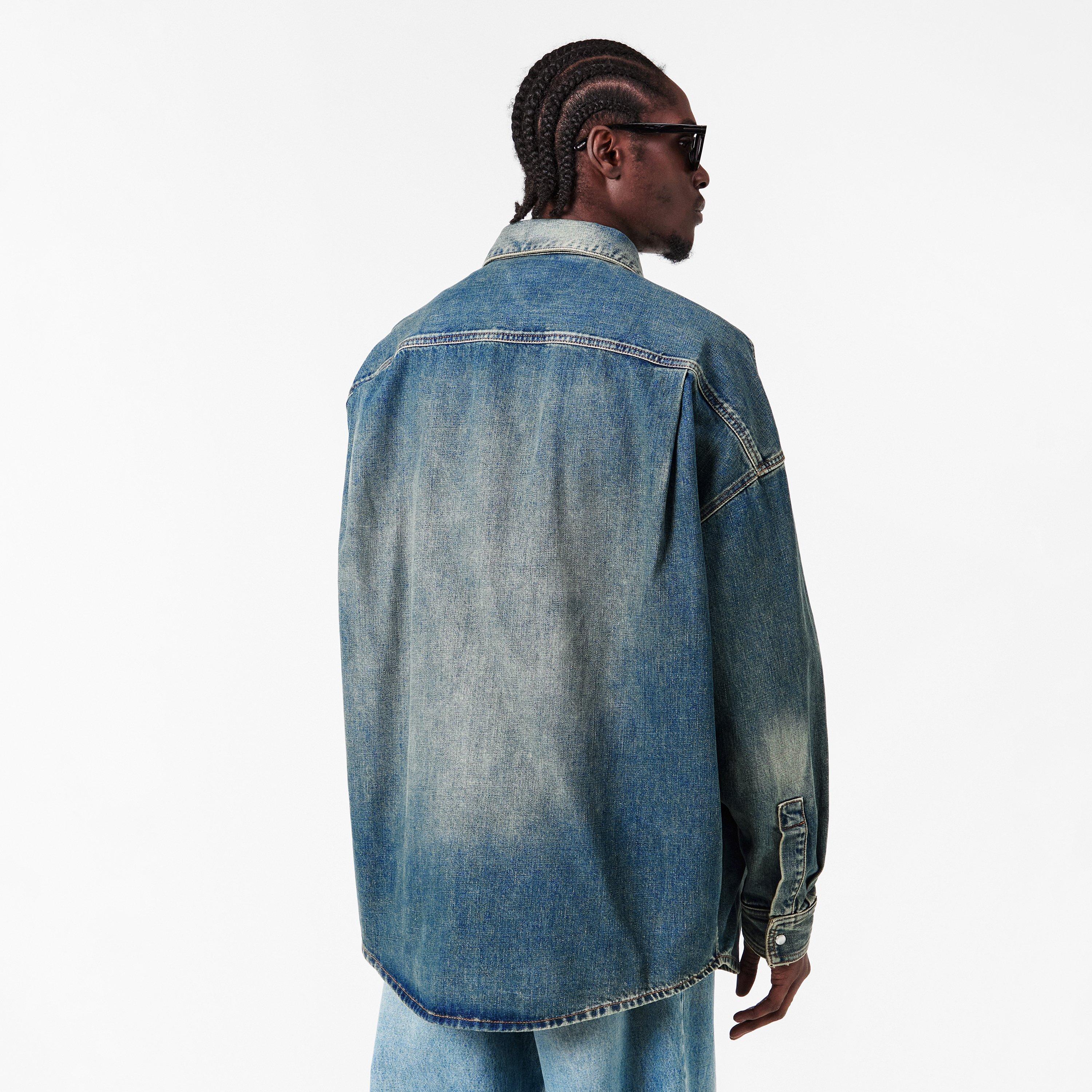 Long Sleeve Denim Shirt