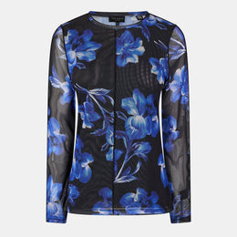 Crew Neck Jersey Long Sleeve T-Shirt