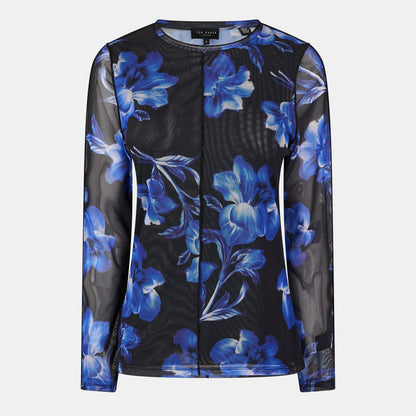 Crew Neck Jersey Long Sleeve T-Shirt