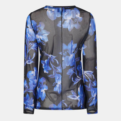 Crew Neck Jersey Long Sleeve T-Shirt