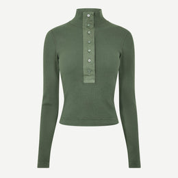 Rib Long Sleeve T-Shirt