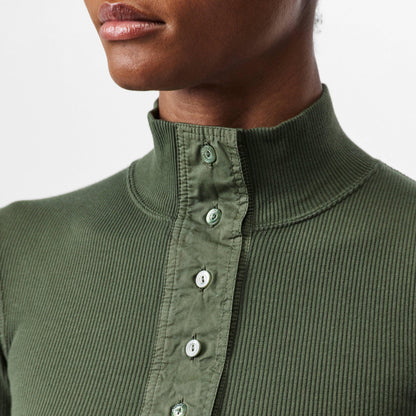 Rib Long Sleeve T-Shirt