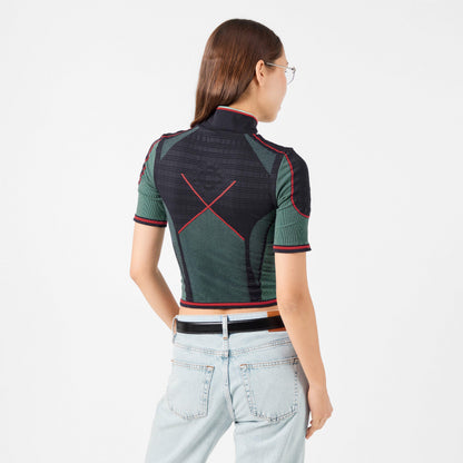 Zipped Long Sleeve T-Shirt