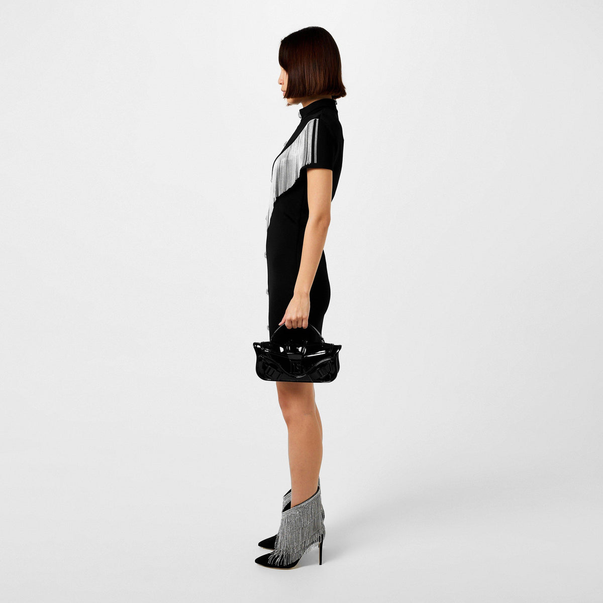 Fringed Mini Dress