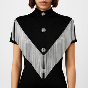 Fringed Mini Dress