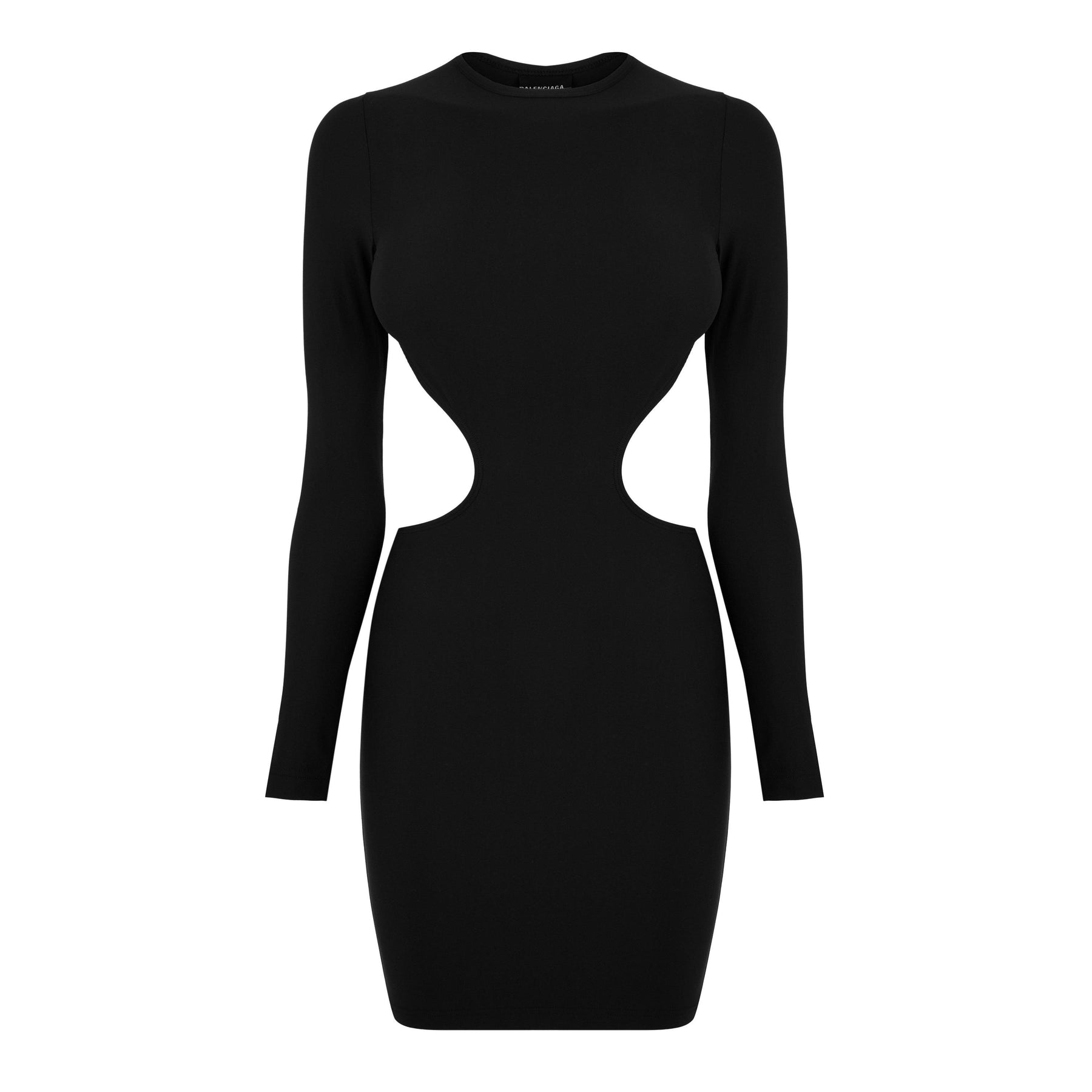 Cut Out Long Sleeve Mini Dress