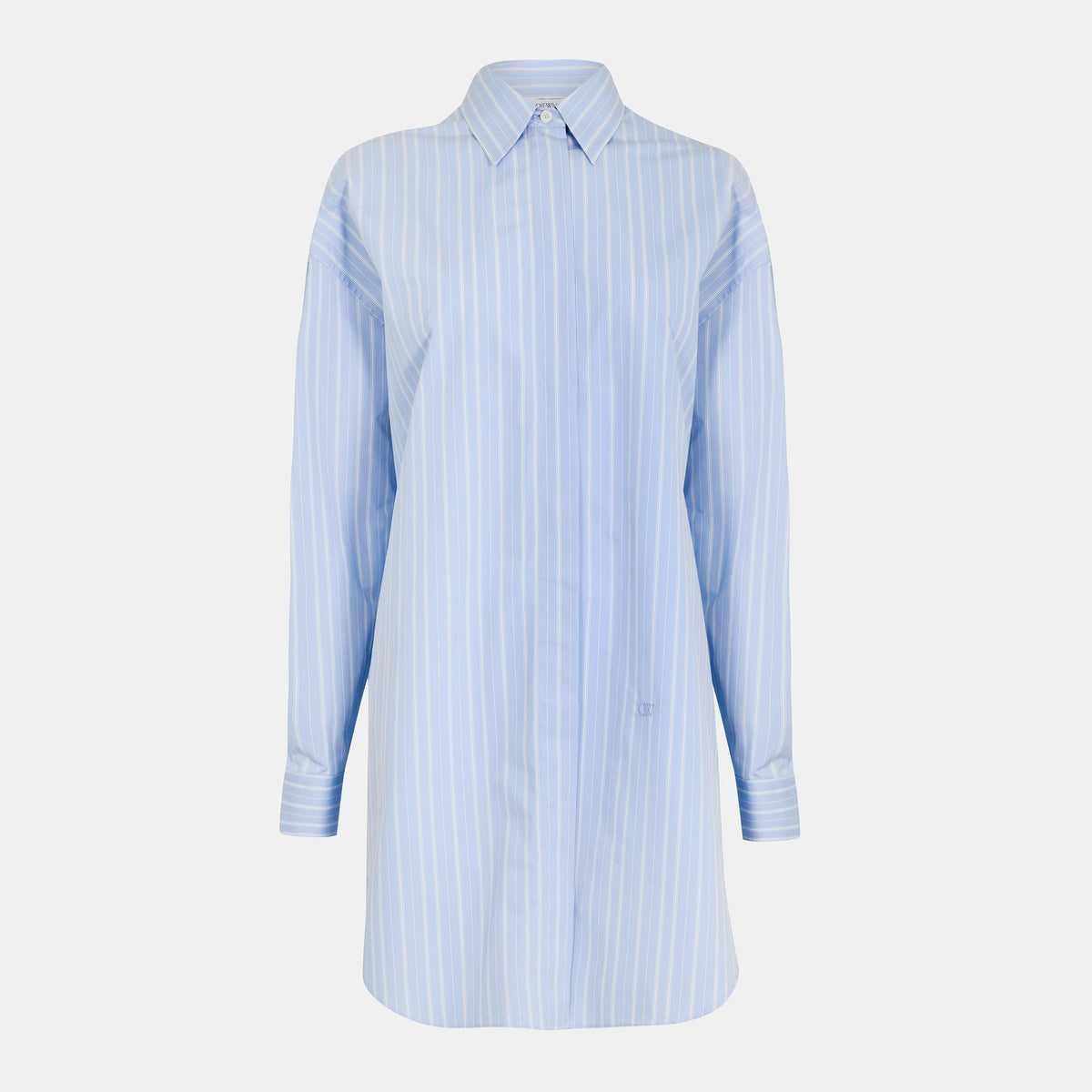 Off Poplin Zip Shirt Ld99