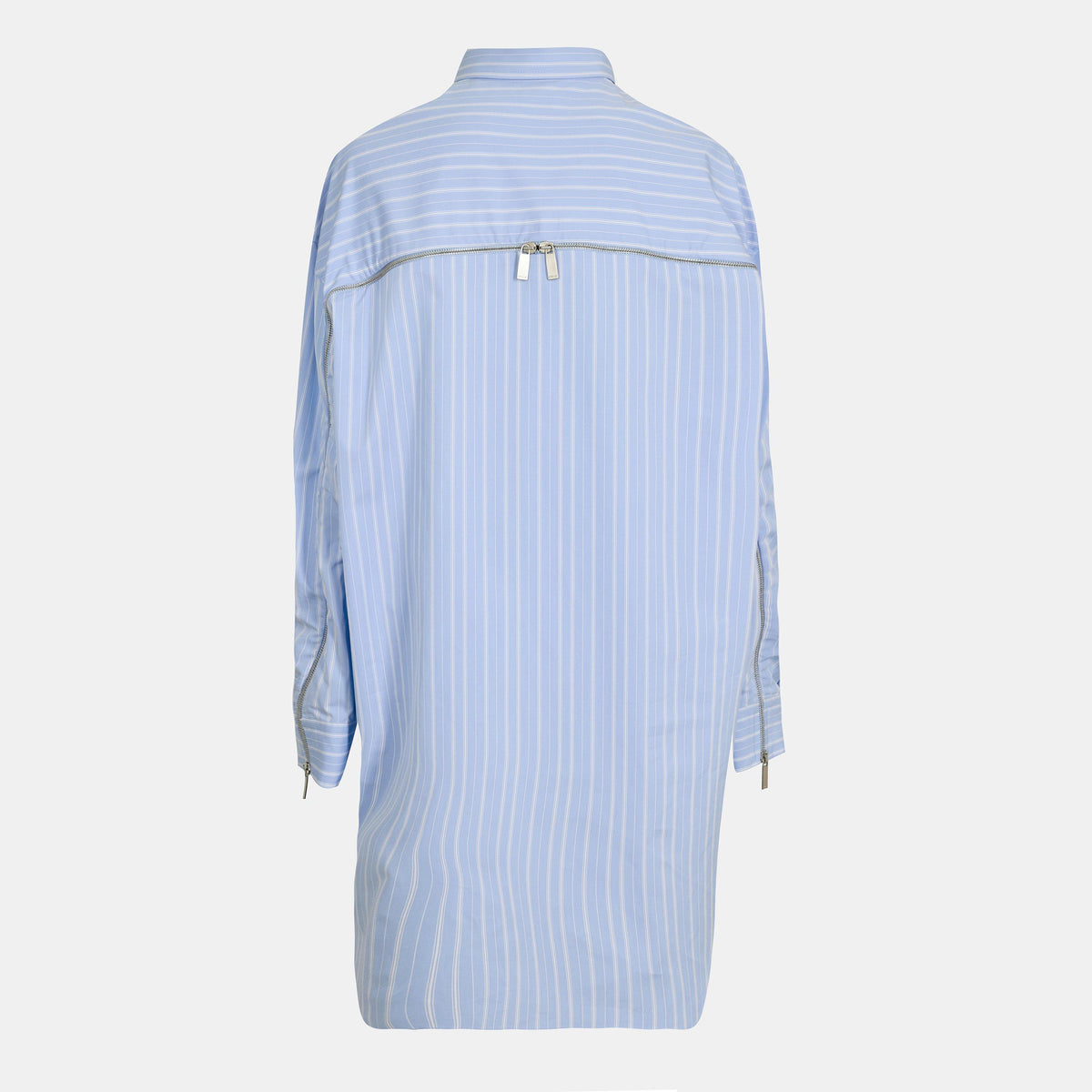 Off Poplin Zip Shirt Ld99