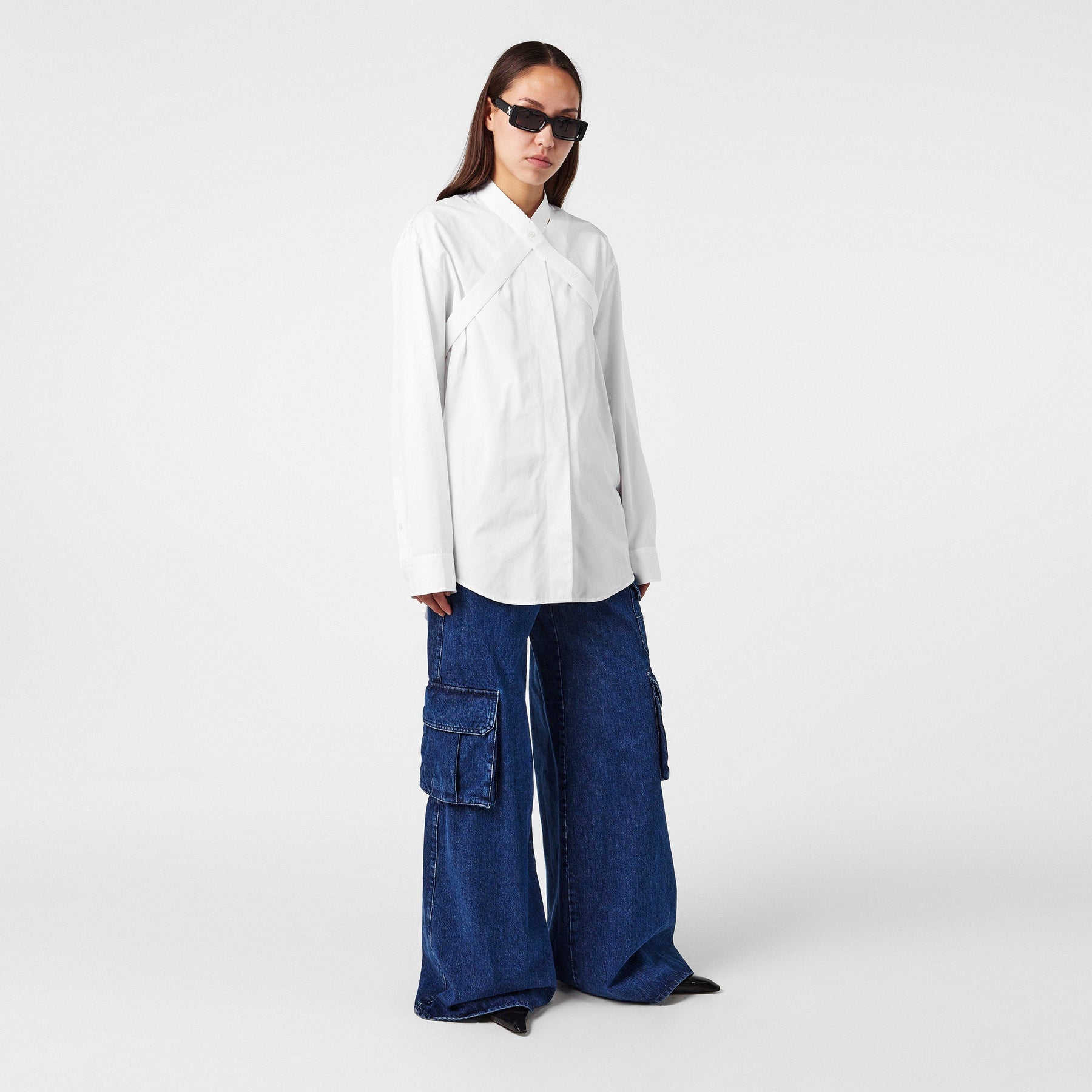 Off Cross Over Shirt Ld99