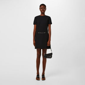 Cady Crepe Wool Silk Dress