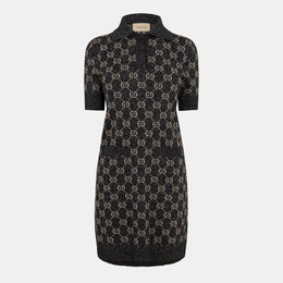 GG Jacquard Cotton Dress