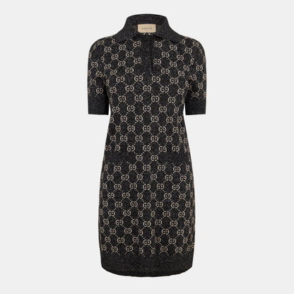 GG Jacquard Cotton Dress