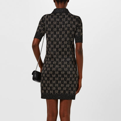 GG Jacquard Cotton Dress