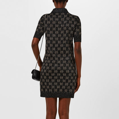 GG Jacquard Cotton Dress