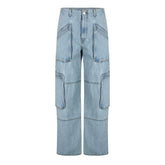 Loose Fit Cargo Jeans