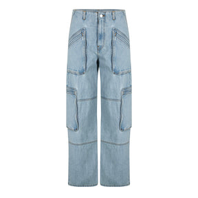 Loose Fit Cargo Jeans