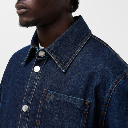 Long-Sleeve Denim Shirt