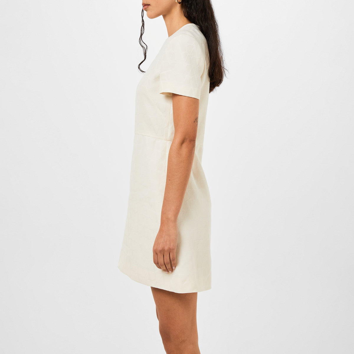 Toile Iconographe Crepe Couture Short Dress.