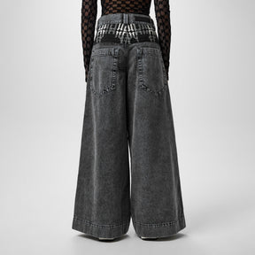 Monogram Denim Jeans