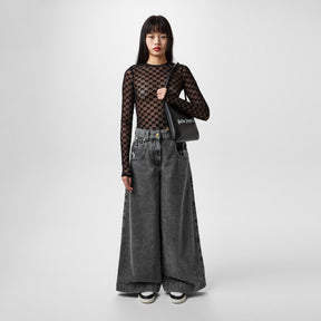 Monogram Denim Jeans