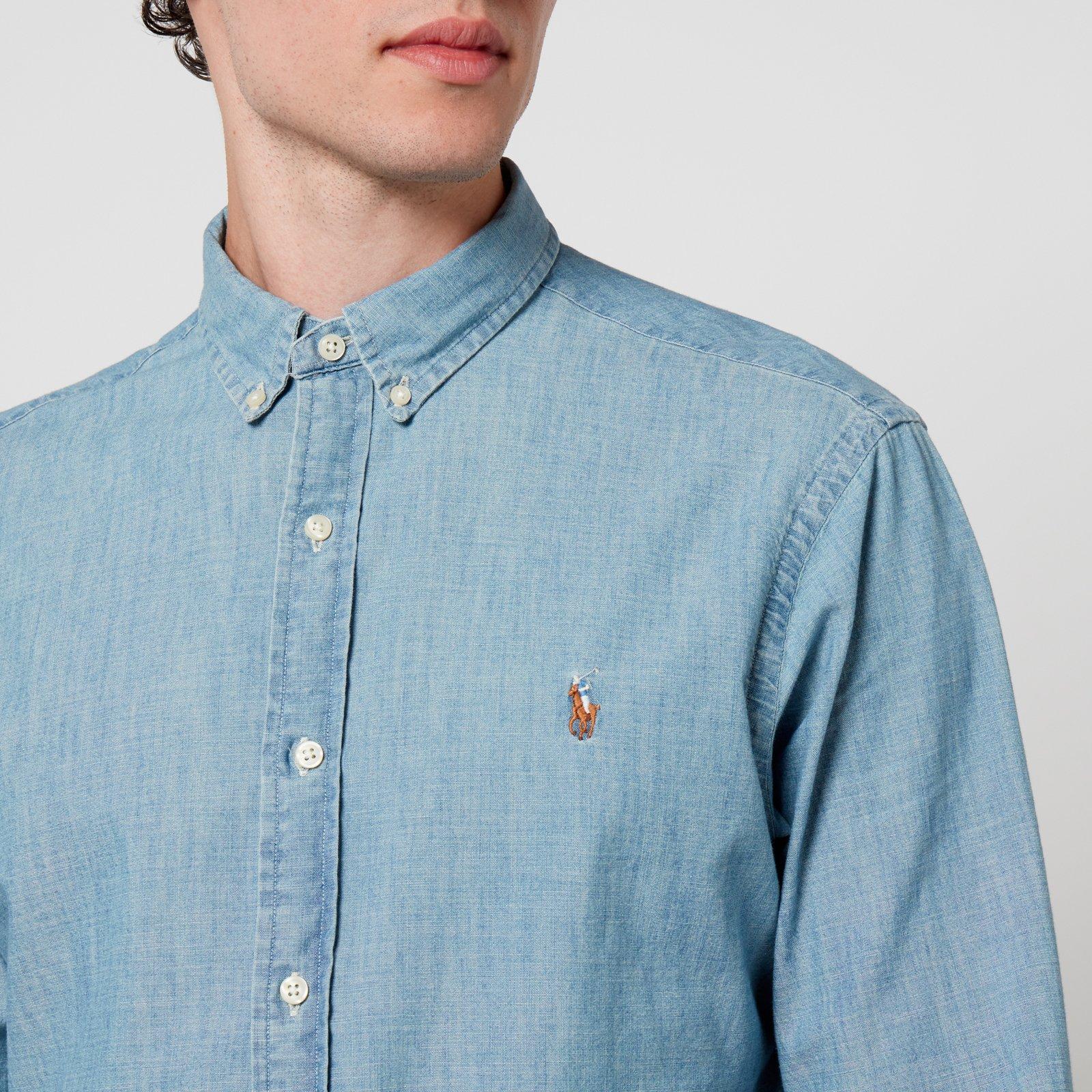 Long Sleeve Denim Shirt