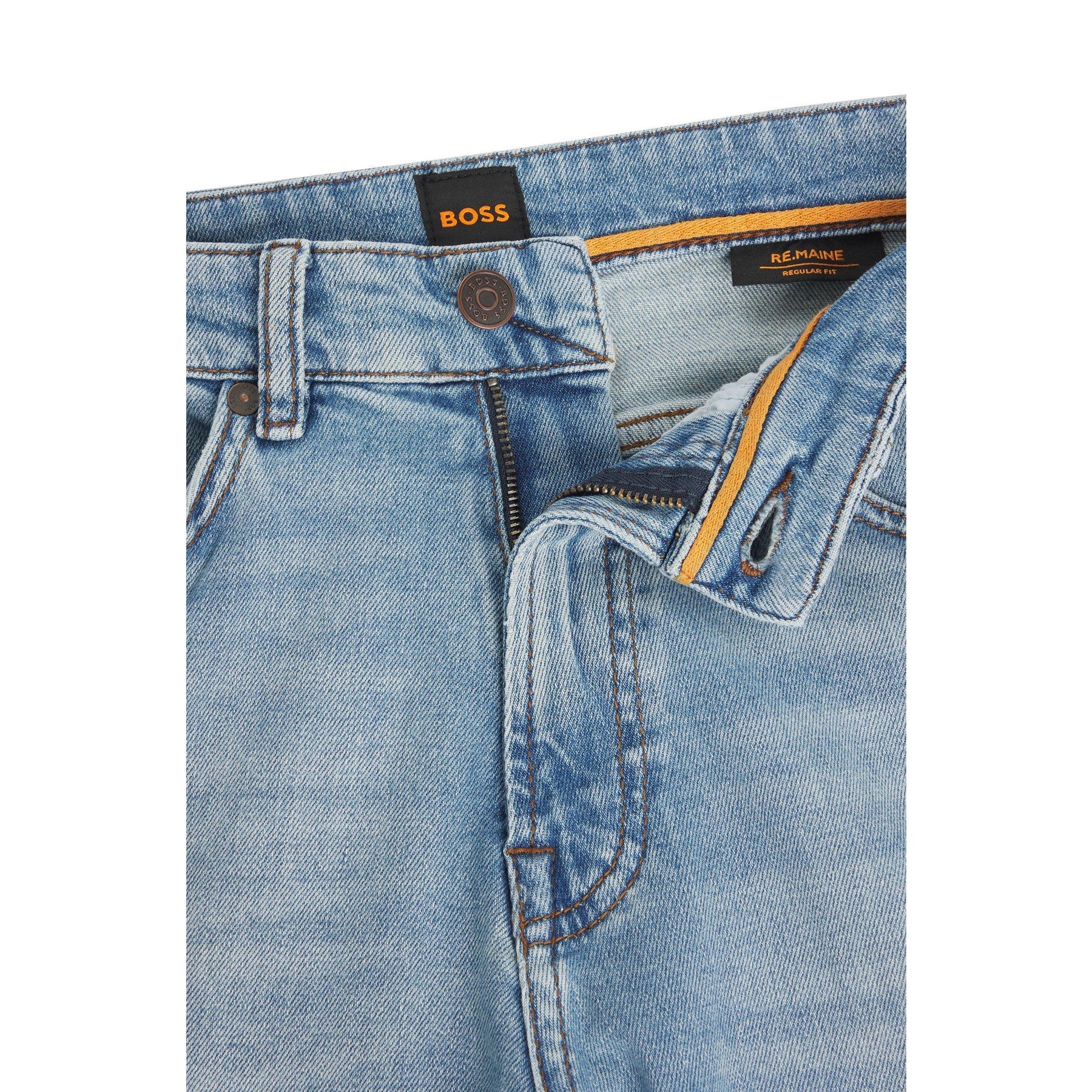 Straight Denim Jeans