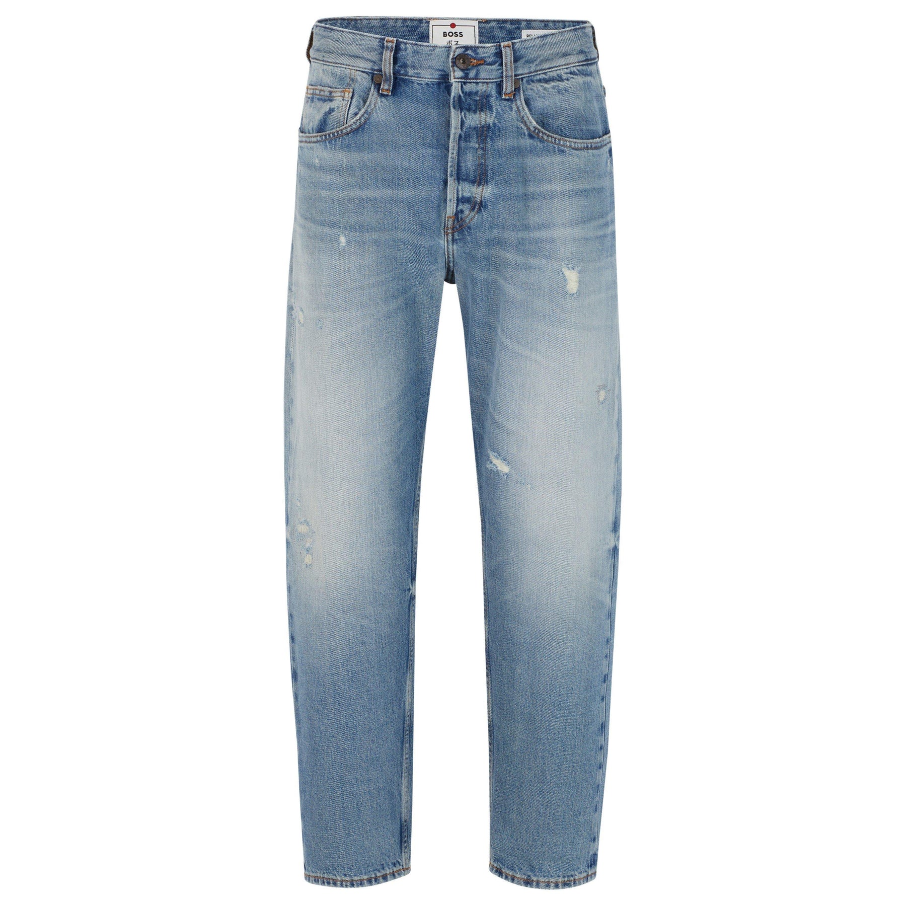 Relaxed Tapered Fit Jeans