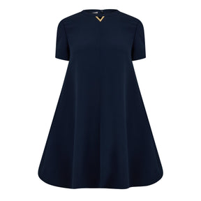 Valentino Structured Couture Short Dress