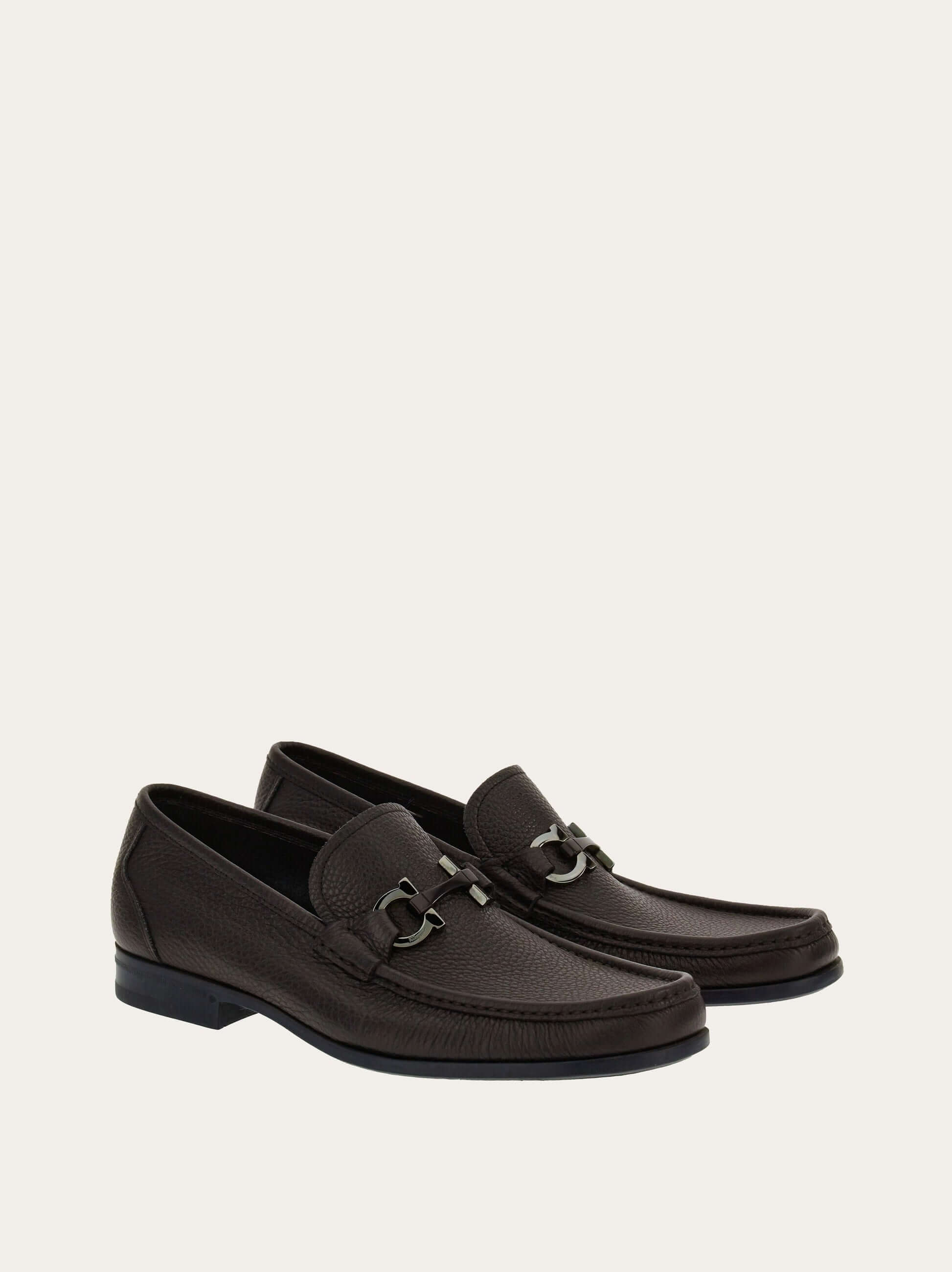 Ferragamo Moccasin with Gancini ornament - Size: UK 5.5 Loafers | Shop From The Mirage
