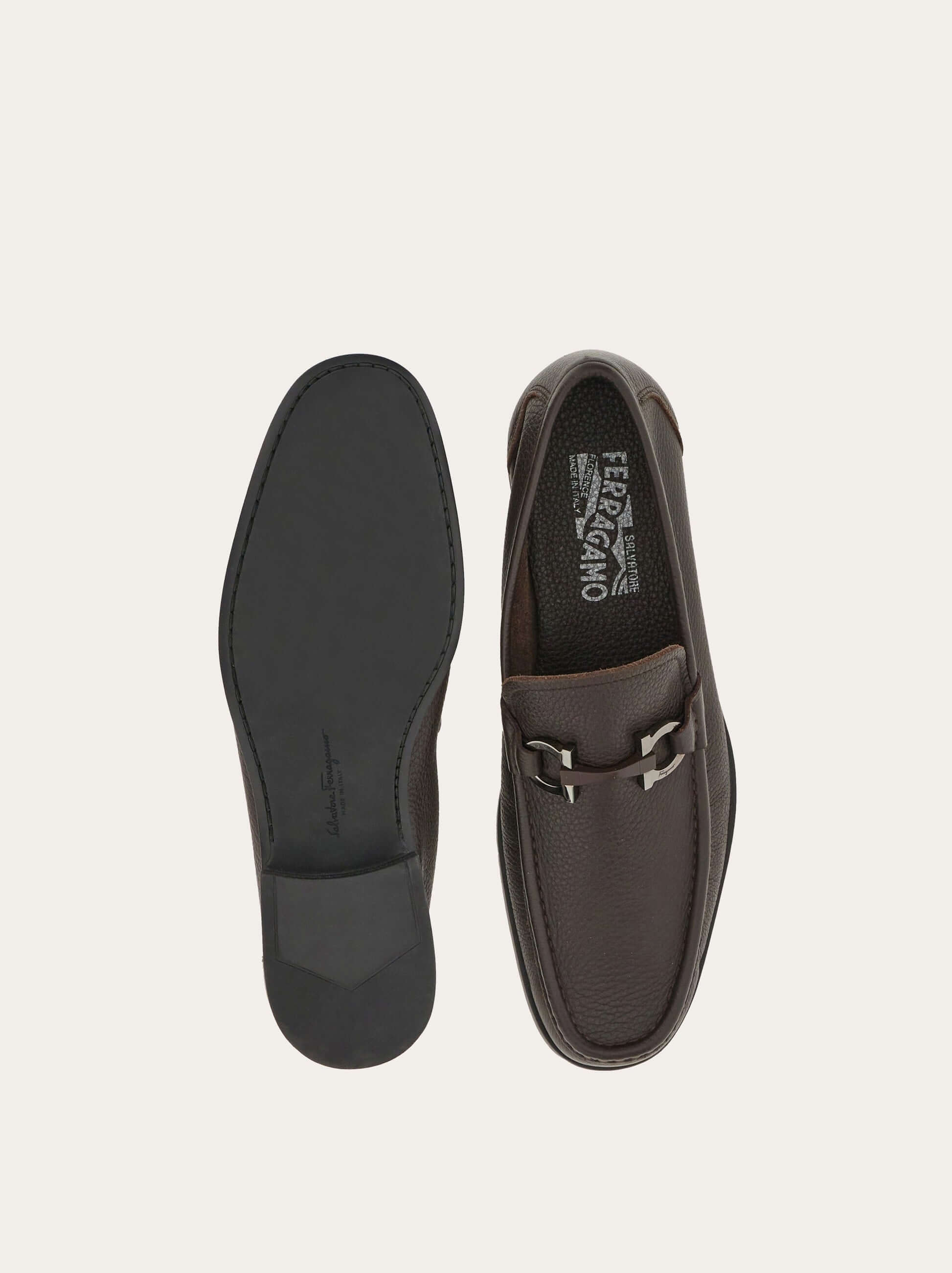 Ferragamo Moccasin with Gancini ornament - Size: UK 5.5 Loafers | Shop From The Mirage