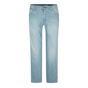 Monogram Straight Leg Jeans