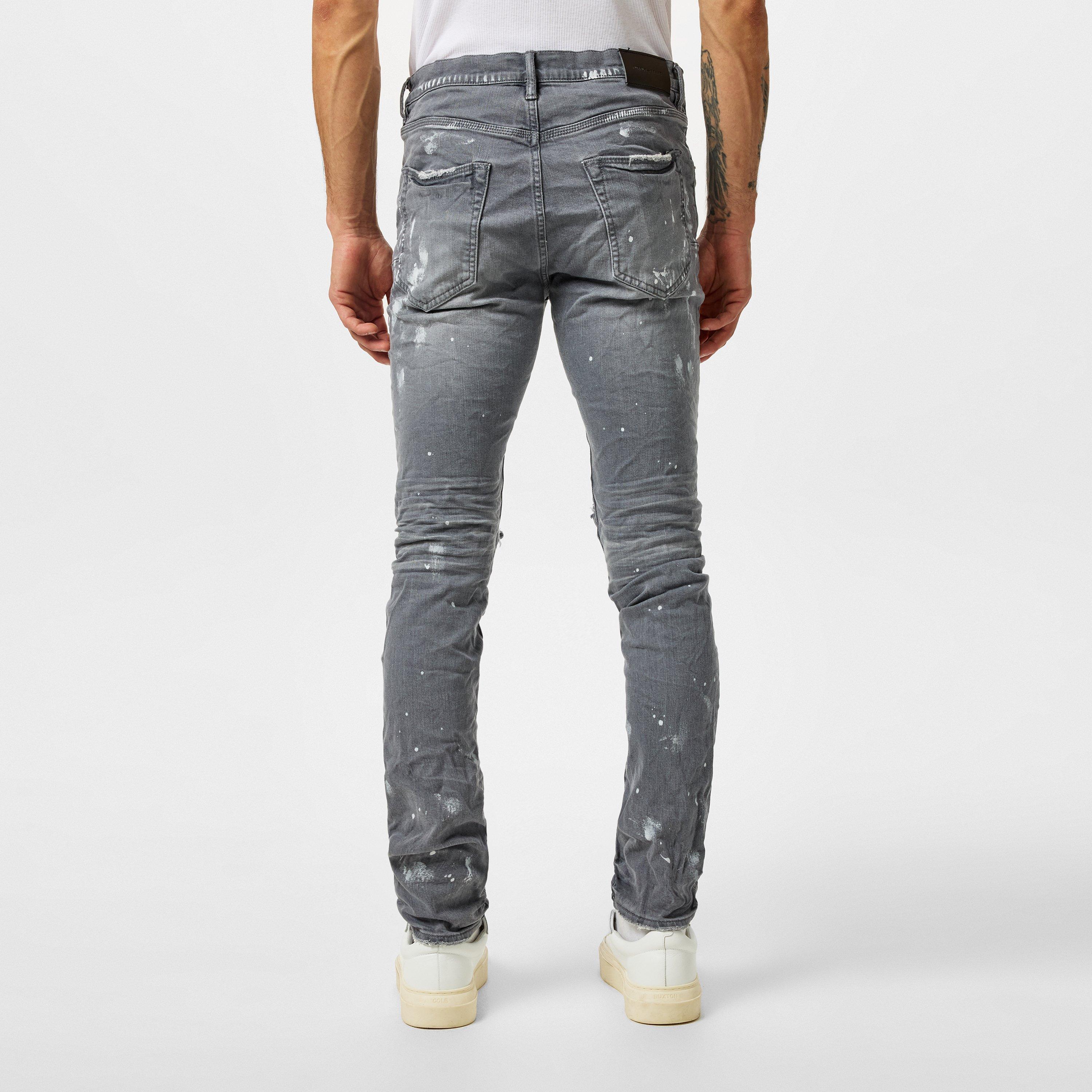 P001 Worn Slim Jeans
