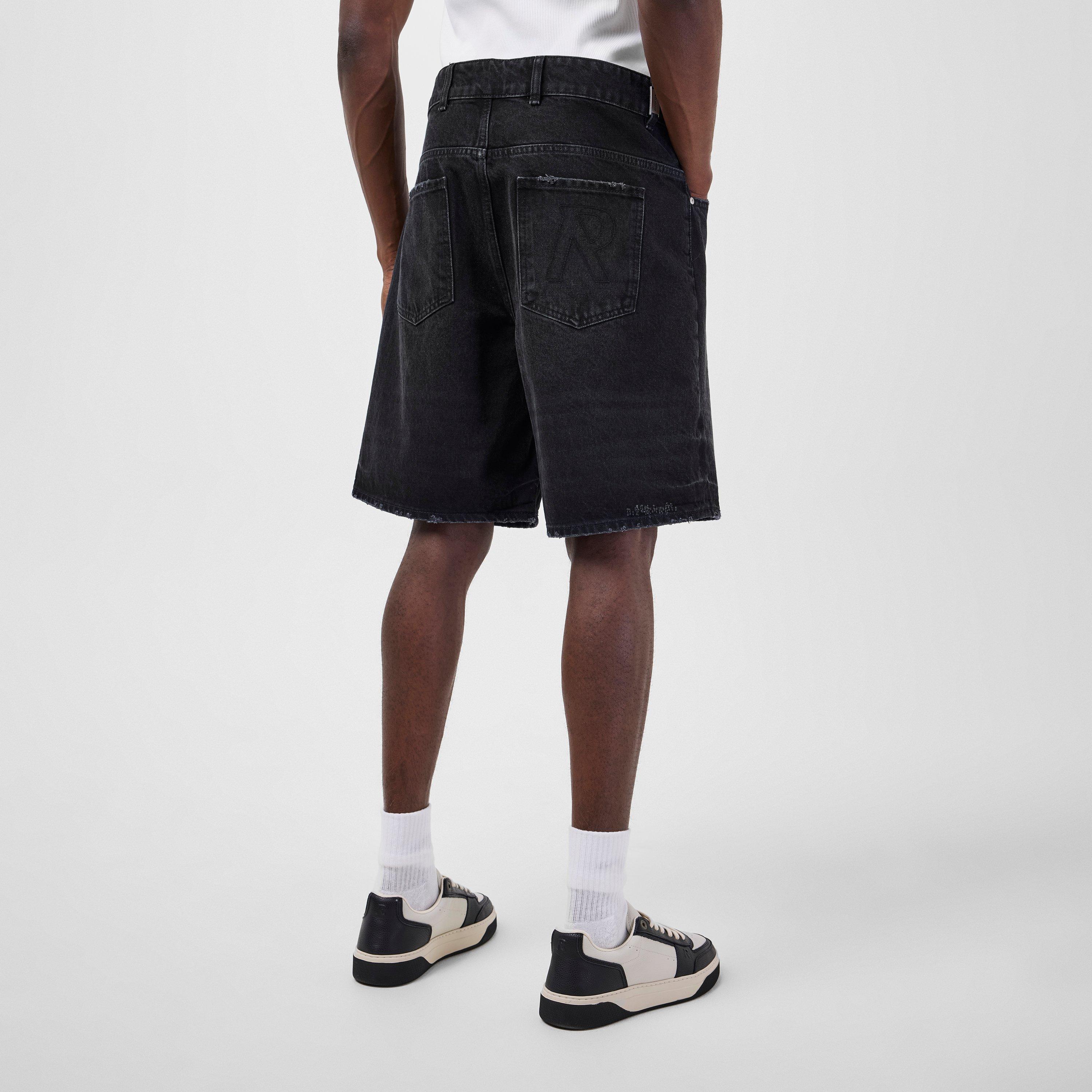 Men's Rep Denim Shorts, 5-Pocket Design