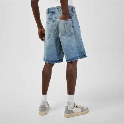 Men's Rep Denim Shorts, 5-Pocket Design
