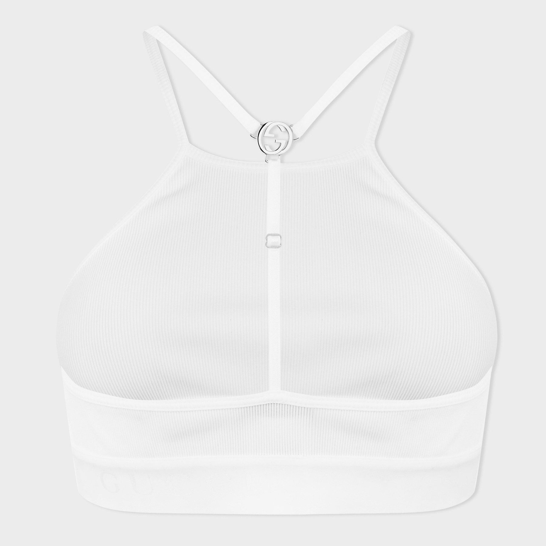 Nylon Ribbed Tank Top