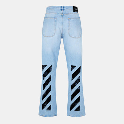 Diag Relax Relaxed Straight Leg Jeans