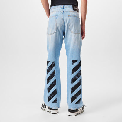 Diag Relax Relaxed Straight Leg Jeans