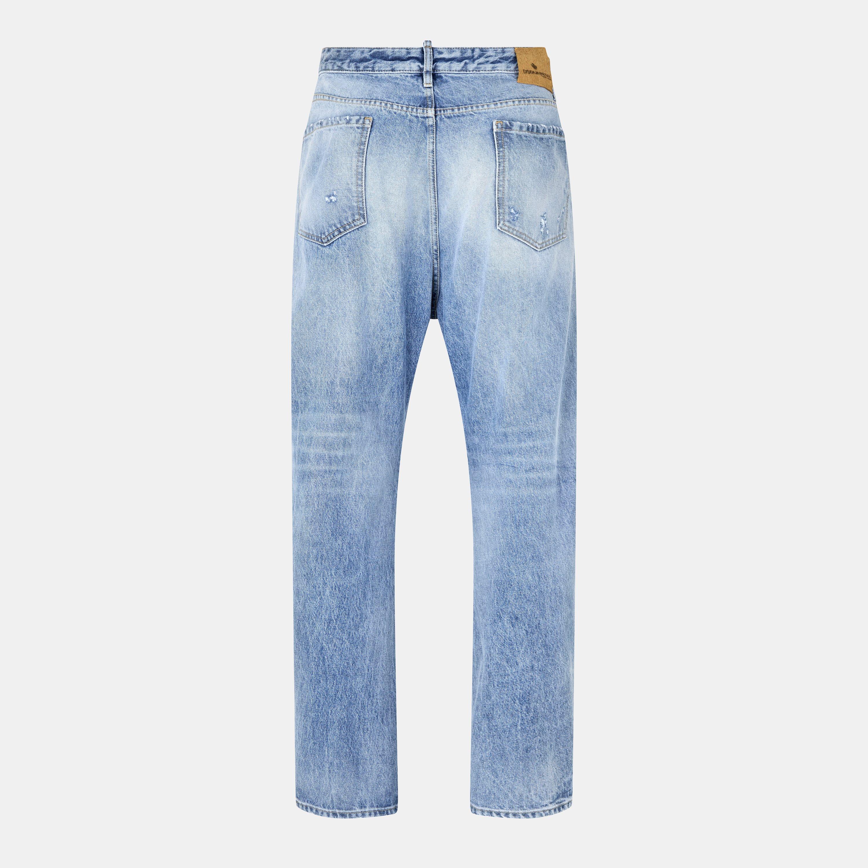 DSQ London Straight Leg Jeans