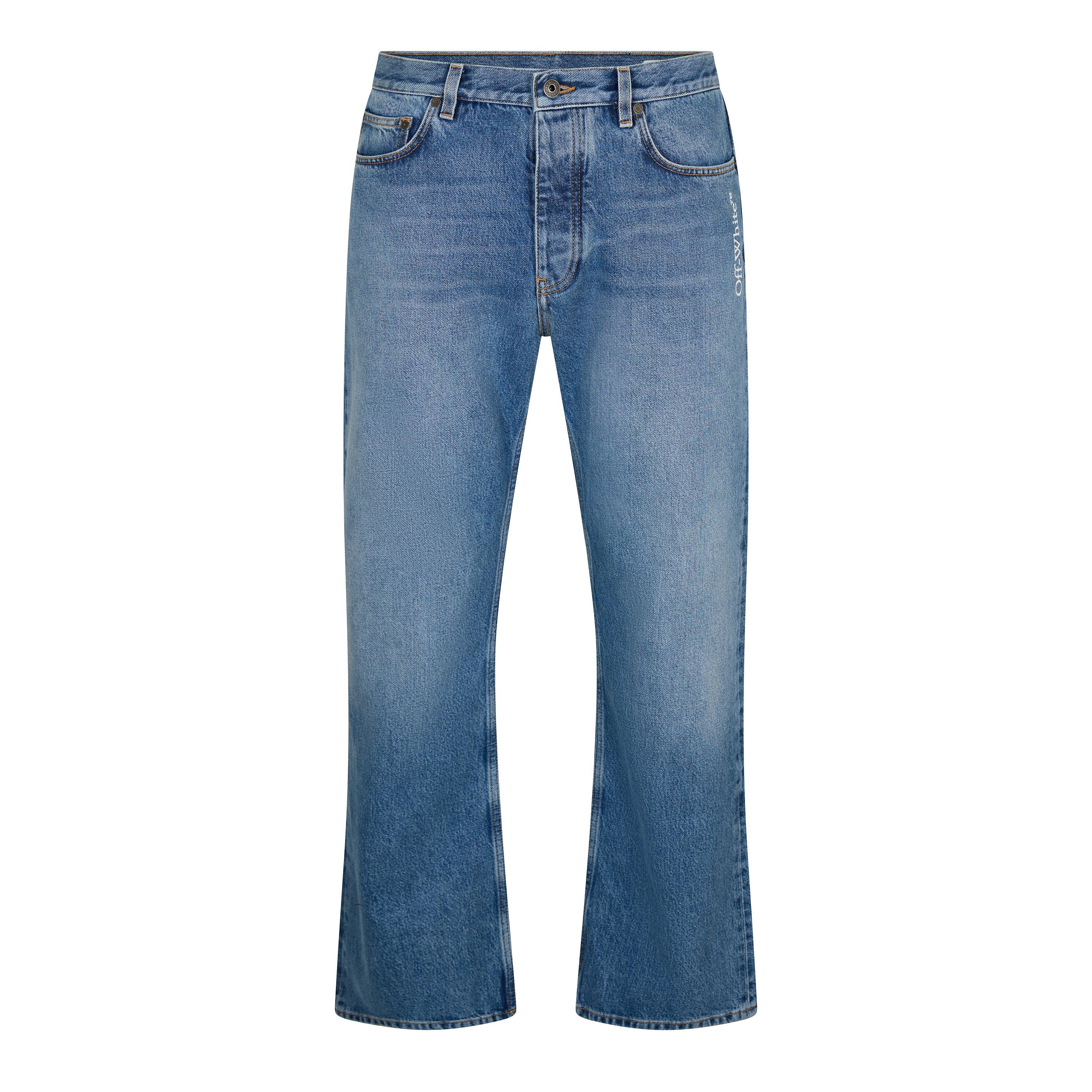 Half Arrow Straight Leg Jeans