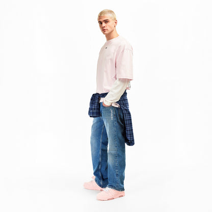 Half Arrow Straight Leg Jeans