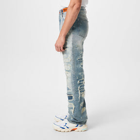 Super Distressed 5 Pocket Jeans
