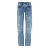 Diagonal Slim Jeans