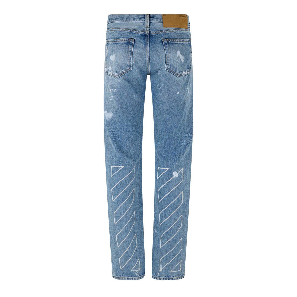 Diagonal Slim Jeans