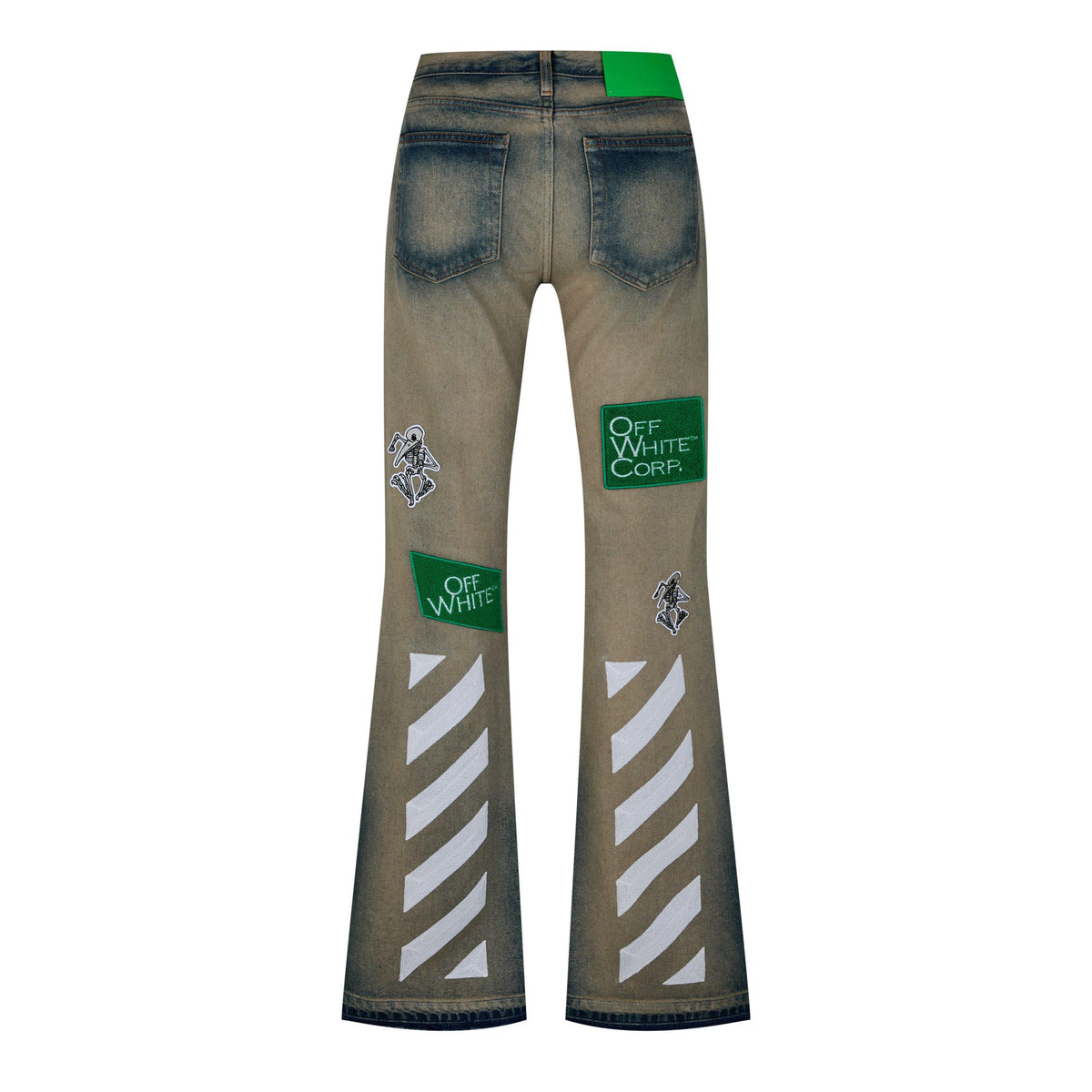 Diag Multi-Logo Jeans