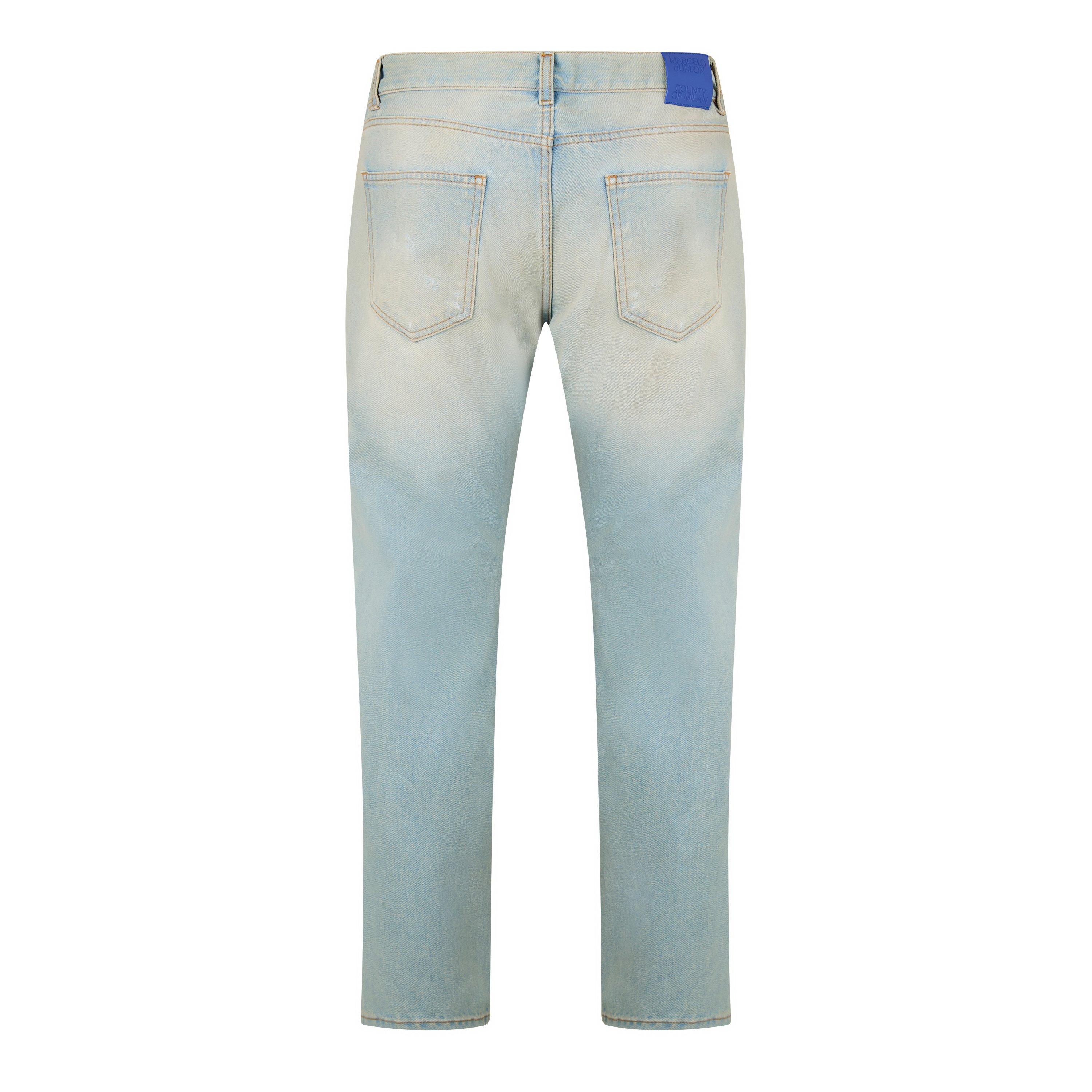 Straight Denim Jeans