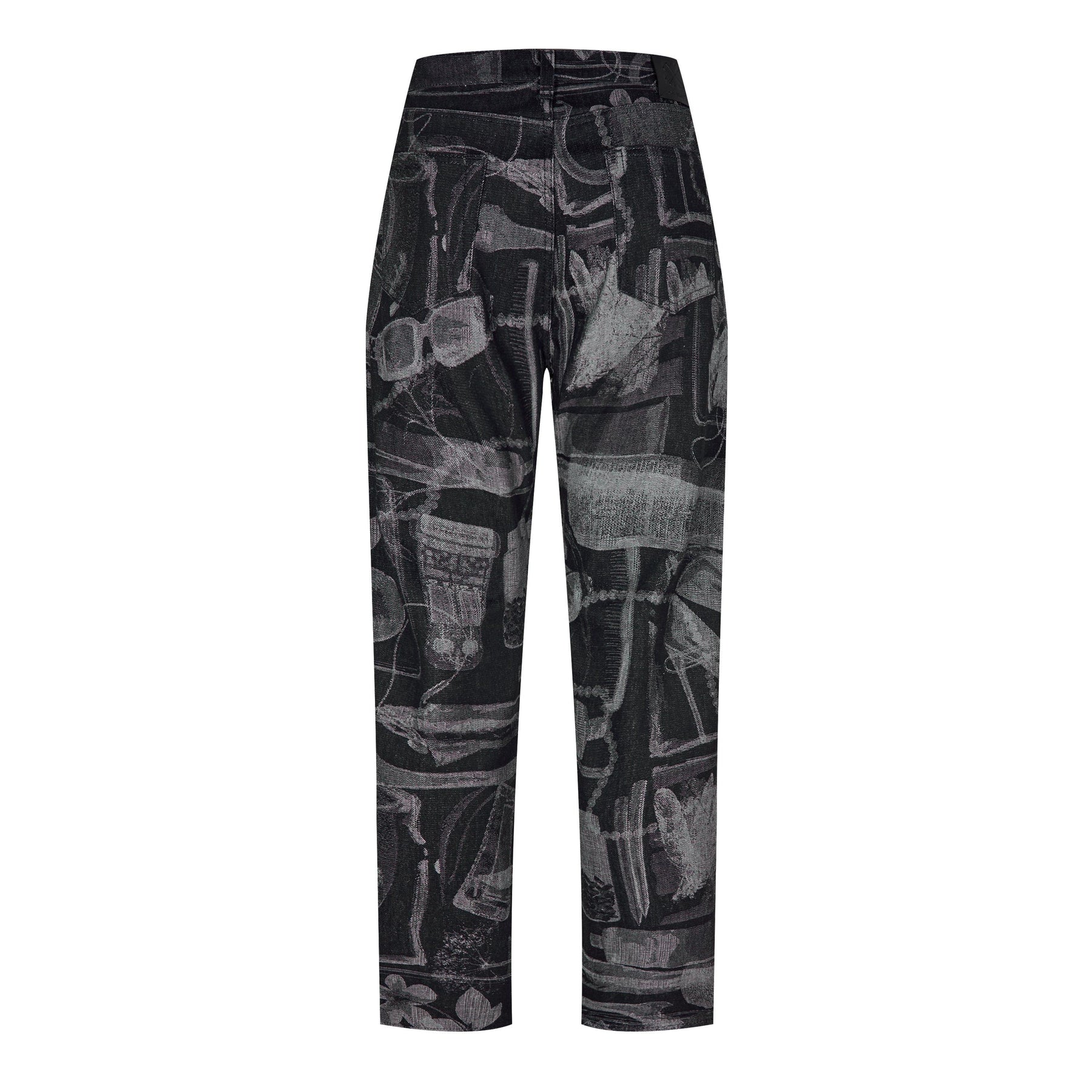 Pattern Slim Jeans
