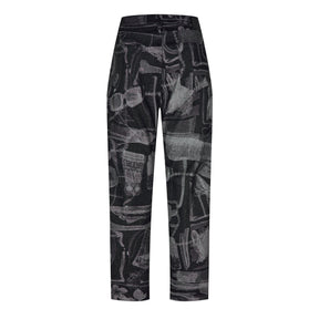 Pattern Slim Jeans