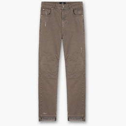 Hem Denim Straight Leg Jeans