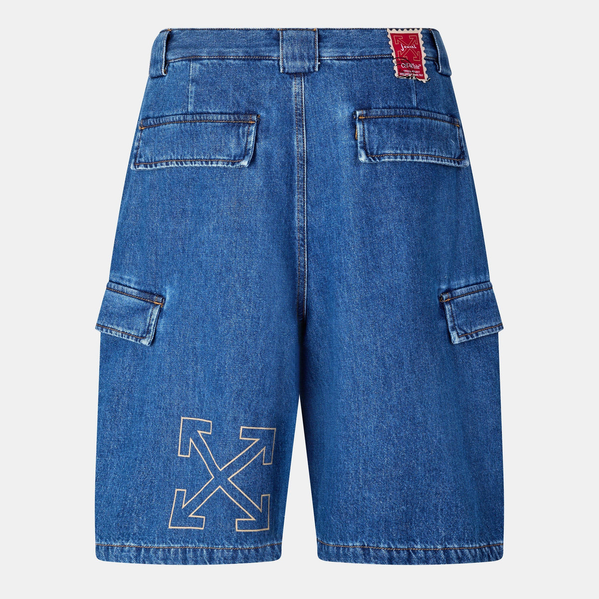 Off Denim Short Sn99