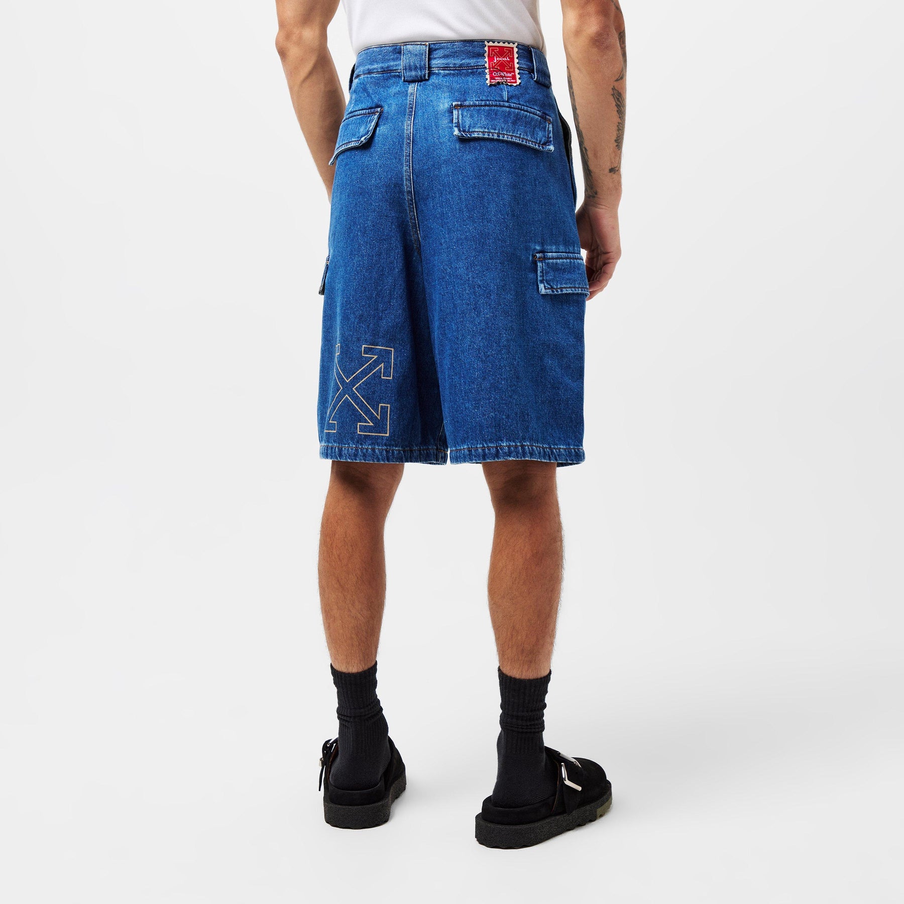Off Denim Short Sn99